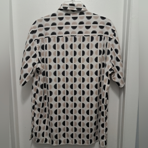 Perry Ellis Men's Shirt 100% Silk Size S - Picture 4 of 8